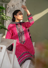 0000604-Safa stitched Rangoli lawn suit