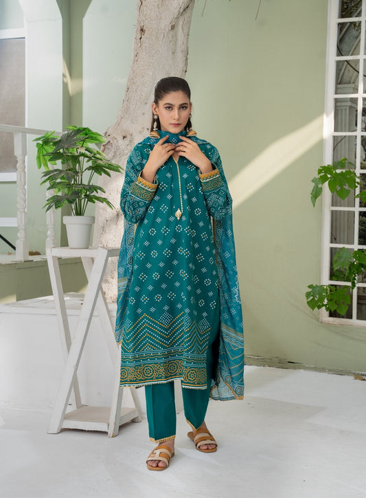 0000603-Zoya stitched Rangoli lawn suit