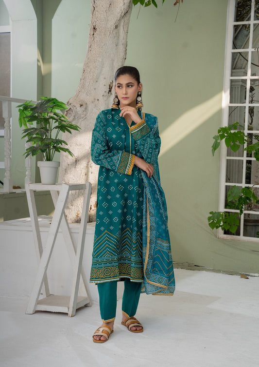 0000603-Zoya stitched Rangoli lawn suit