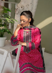 0000604-Safa stitched Rangoli lawn suit