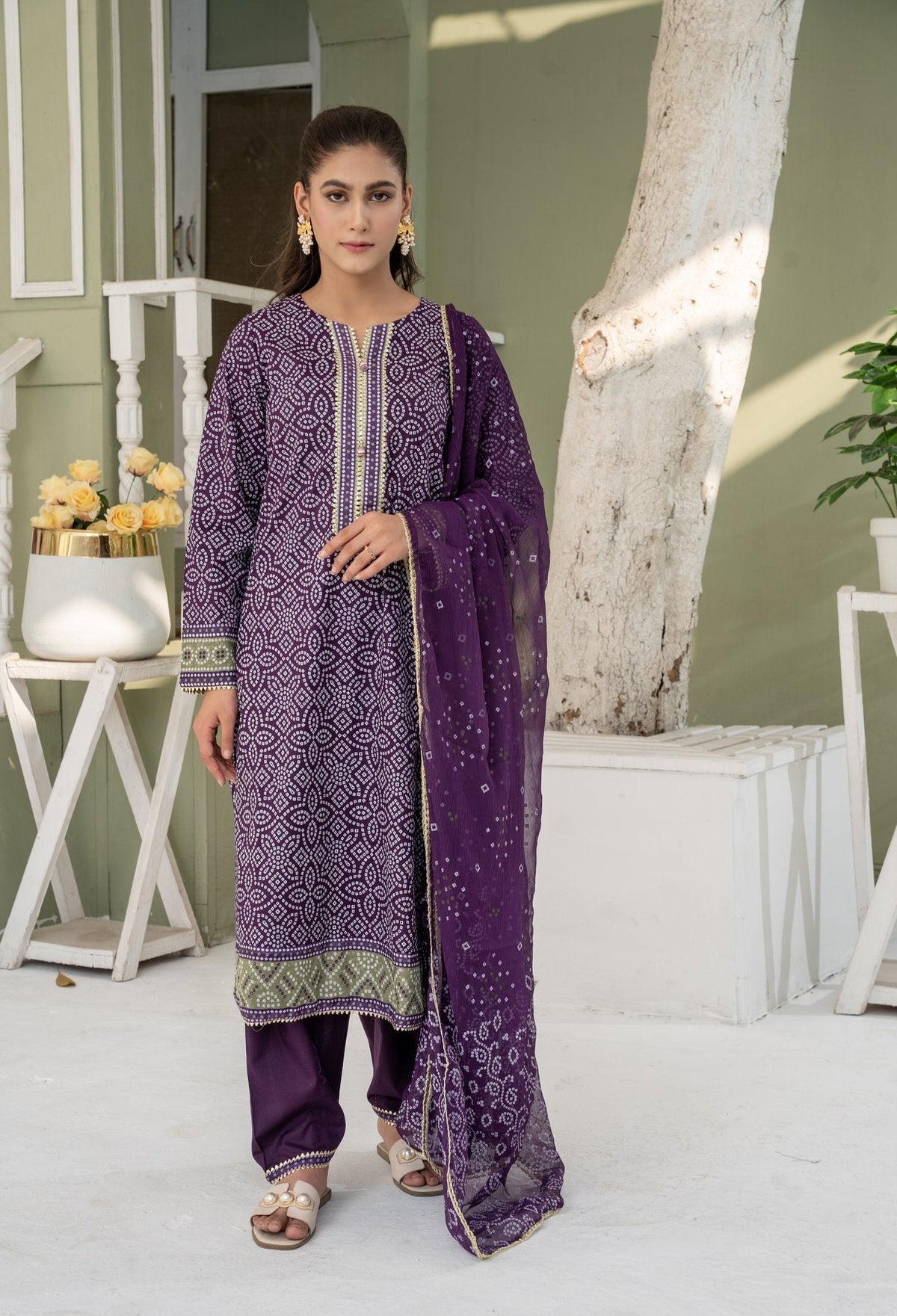 0000605-Anya stitched Rangoli lawn suit