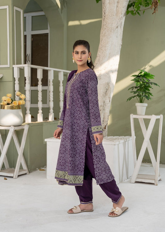0000605-Anya stitched Rangoli lawn suit