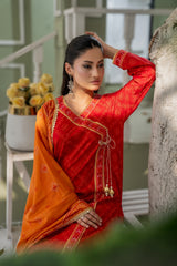 0000606-Urwa stitched Rangoli lawn suit