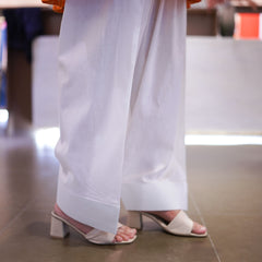 White Farshi Shalwar