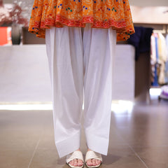 White Farshi Shalwar
