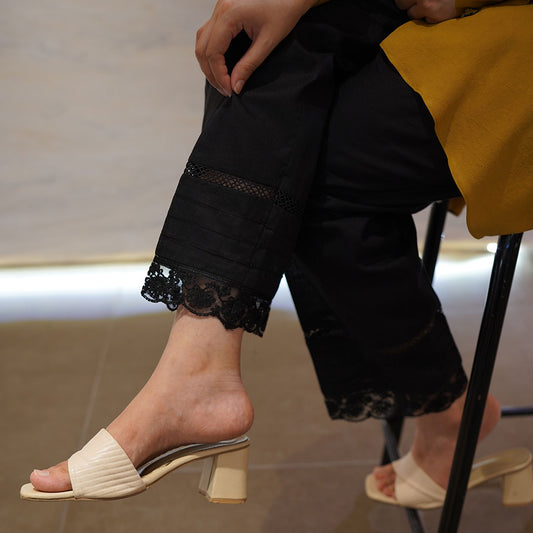 Cambric Embroidered Trouser